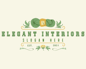 Elegant Cotton Yarn logo design