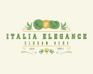 Elegant Cotton Yarn logo design