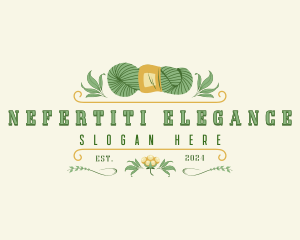 Elegant Cotton Yarn logo design