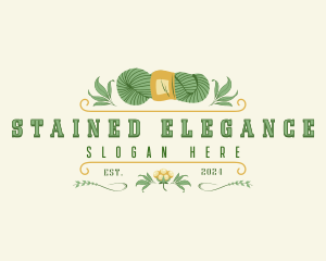 Elegant Cotton Yarn logo design