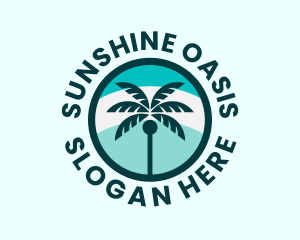 Summer Tree Island logo design