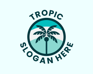 Summer Tree Island logo design