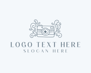 Photo Booth - Videography Studio Camera logo design