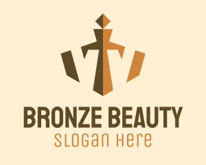 Bronze - Bronze Crown Sword logo design