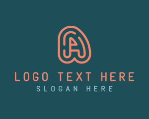 Corporation - Business Tech Letter A logo design