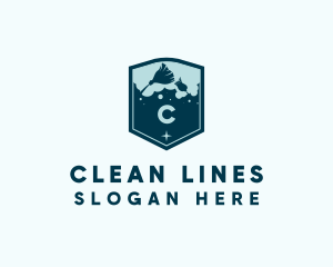 Cleaning Service Letter  logo design