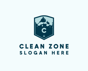 Cleaning Service Letter  logo design