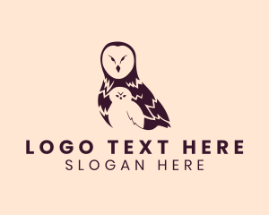 Animal - Wildlife Owl & Owlet logo design