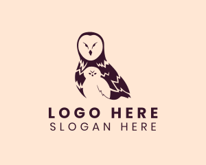 Wildlife Owl & Owlet  Logo