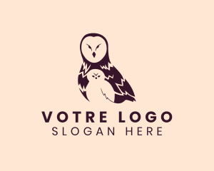 Wildlife Owl & Owlet  logo design