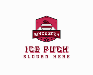 Hockey Sports Tournament logo design