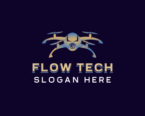 Drone Tech Camera logo design