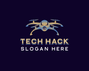 Drone Tech Camera logo design