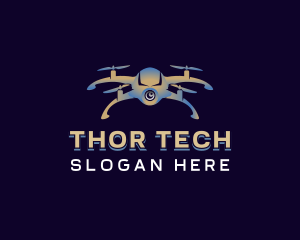 Drone Tech Camera logo design