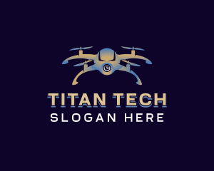 Drone Tech Camera logo design