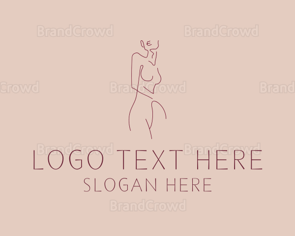 Naked Female Body Logo