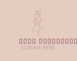 Sexy - Naked Female Body logo design