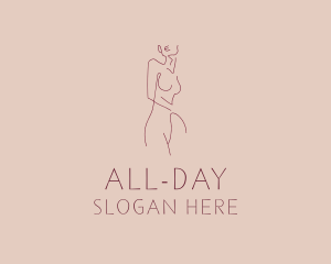 Skincare - Naked Female Body logo design