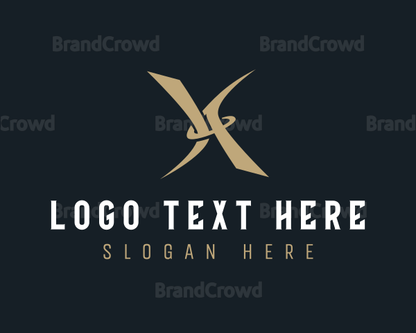 Cool Modern Company Letter X Logo