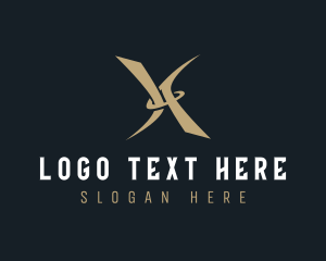 Abstract - Cool Modern Company Letter X logo design