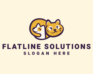 Pet Animal Shelter Veterinary Logo