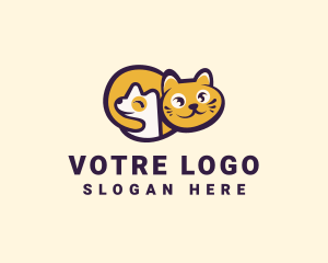 Pet Animal Shelter Veterinary Logo