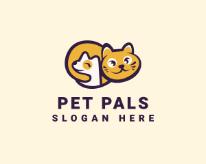 Pet Animal Shelter Veterinary logo design