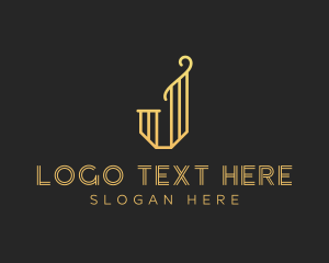 Event - Elegant J Lettermark logo design