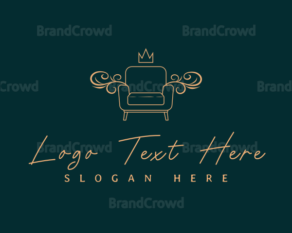 Luxury Sofa Furniture Logo