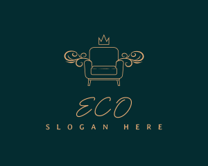 Luxury Sofa Furniture Logo