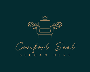 Luxury Sofa Furniture logo design