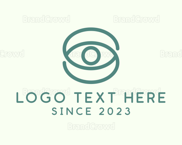 Eye Letter S Logo
