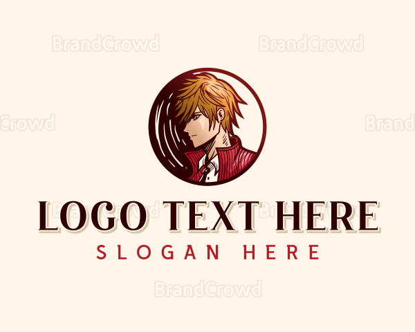 Anime Manga Character Logo