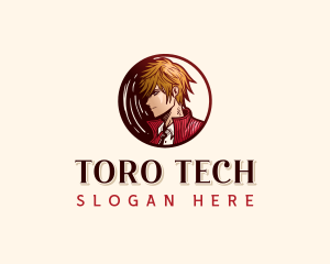 Anime Manga Character Logo