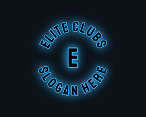 Party Night Club  logo design