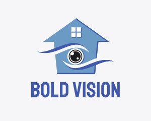 Home Security Surveillance logo design