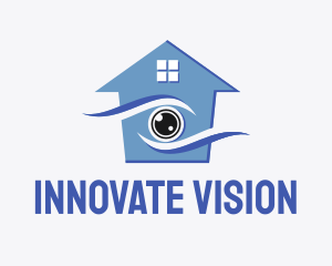 Home Security Surveillance logo design