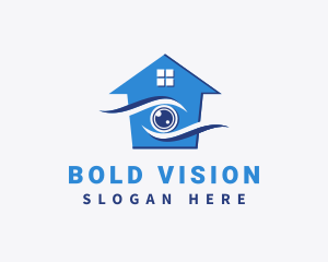 Home Security Surveillance logo design