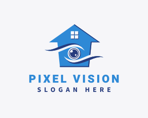 Home Security Surveillance logo design