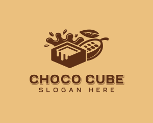 Organic Choco Confectionery logo design