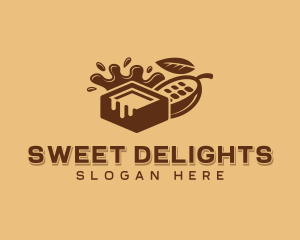 Organic Choco Confectionery logo design