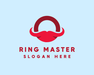 Ring - Bull Horns Ring logo design