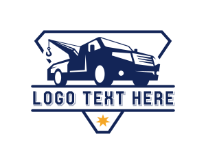 Cargo - Trucking Freight Vehicle logo design