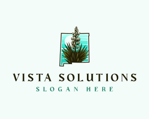 New Mexico Yucca Plant Logo