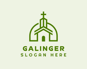 Pastoral - Green Cross Religion logo design