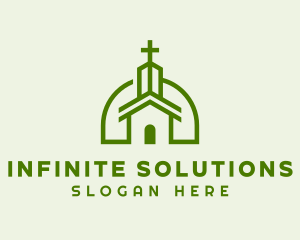 Pastoral - Green Cross Religion logo design