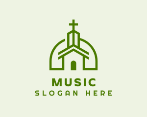Biblical - Green Cross Religion logo design
