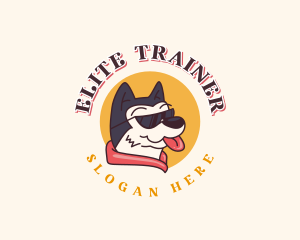 Cool Dog Sunglasses logo design