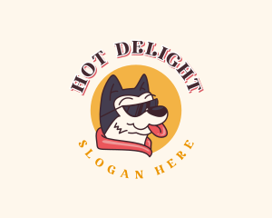 Cool Dog Sunglasses logo design