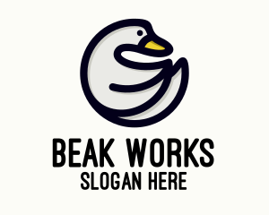 Beak - Grey Duck Farm logo design